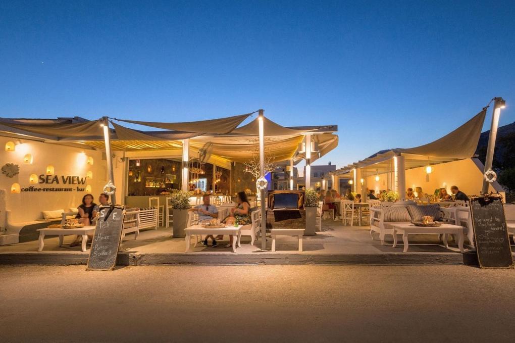 Sea View Beach Hotel (Adults Only) ペリヴォラス エクステリア 写真