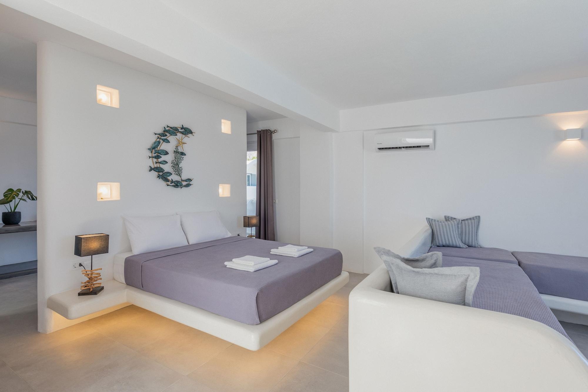 Sea View Beach Hotel (Adults Only) ペリヴォラス エクステリア 写真